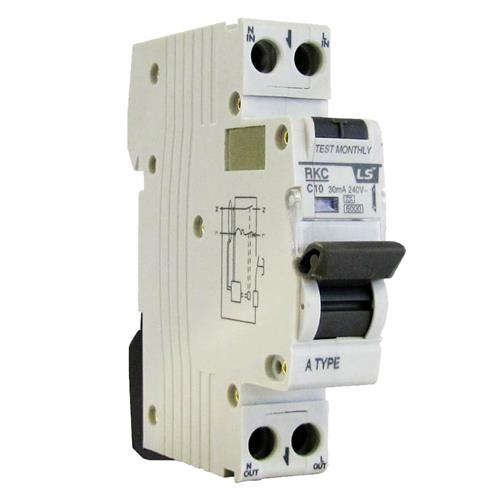 RCBO LS 1P-N 6A 30mA 6KA ( RKC 1P-N )